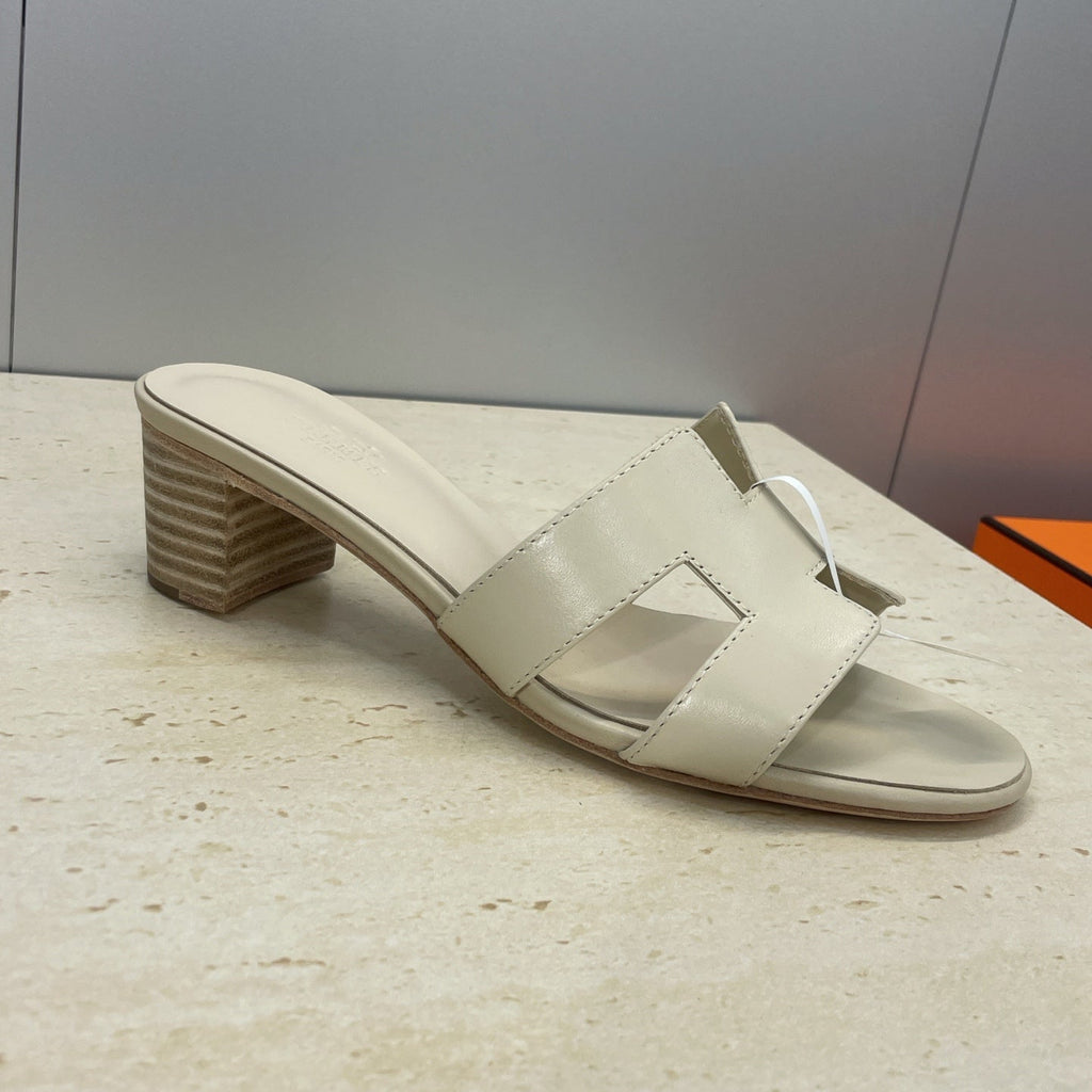 HM 26ss Oran Sandals 45 Light Beige Calfskin 607226