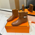 HM Neo Ankle Boot 15mm Brown Cowhide 960836