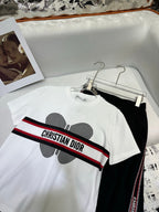CD 25 Set White Red Black Cotton Polyester