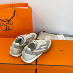 HM Jet Sneaker Beige Grey mix Seal Grey Suede 212741