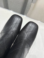 CD Ankle Boots 85mm Black Lambskin
