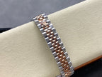 Datejust 31mm Pink Gold Steel Dark Grey Dial