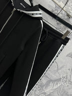 Miu Miu 25 Lazy Suits Black Cotton