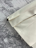 LV 25 Flower Vest White Polyamide Wool