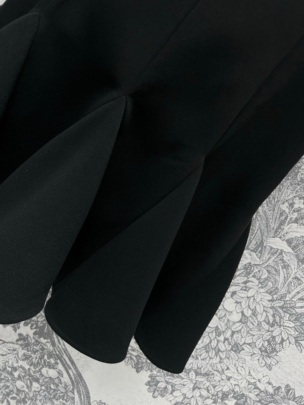 LV 25 Dress Black Polyester
