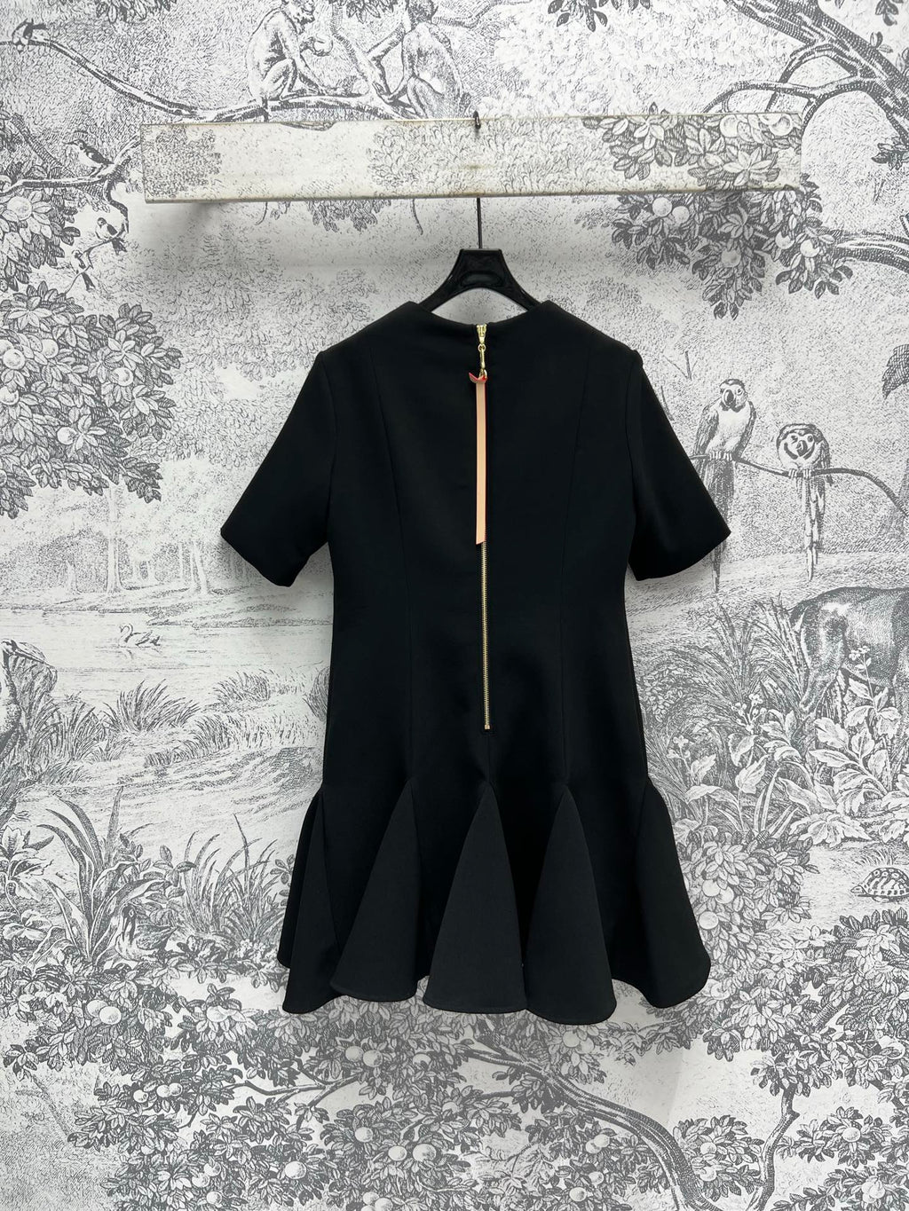 LV 25 Dress Black Polyester