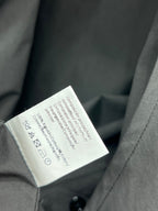 Loewe 25 Wrinkled Lace-up Shirt Black Cotton