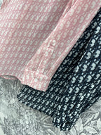 CD 25 See-through Shirt Black and Pink Polyester