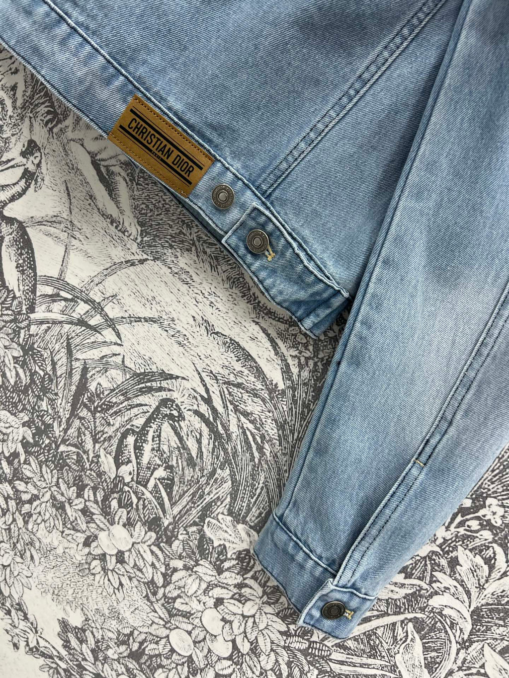 CD 25 Denim Jacket Light Blue Cotton