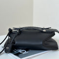 BY THE WAY SELLERIA LARGE 29 BAG IN BLACK CALFSKIN