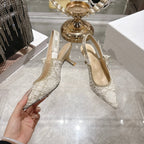 CD 26 Slingback 45mm Ivory Tweed 592236