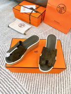 EZE 65 SANDAL ARMY SUEDE