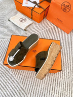 EZE 65 SANDAL ARMY SUEDE