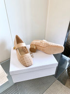 CD Icon Pump 35mm In Beige Suede  993227