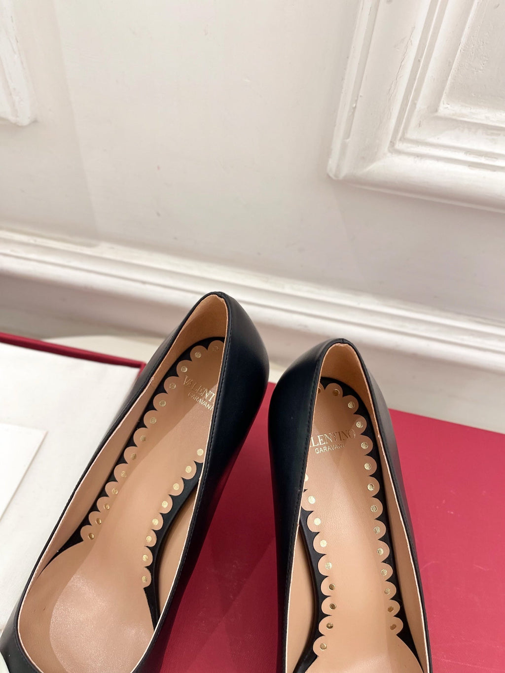 VT 25 Bepointy Pump 8cm Black Lambskin 325520