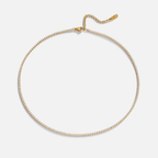 Lexi Gold Crystal Necklace - Beautiful Earth Boutique
