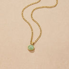 Liza Jade Pendant Necklace - Beautiful Earth Boutique