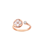 SUN 1 DIAMOND PINK MOP RING