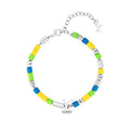 LV SUNRISE BEADED BRACELET MULTI-COLORED STERLING SILVER