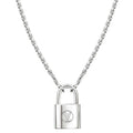 LV CHARITY LOCK NECKLACE