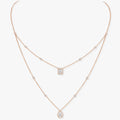 MY TWIN 2 ROW DIAMOND NECKLACE