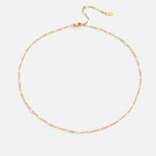 Mila White Bead Necklace - Beautiful Earth Boutique