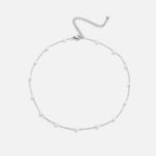 Nura Pearl Silver Necklace - Beautiful Earth Boutique