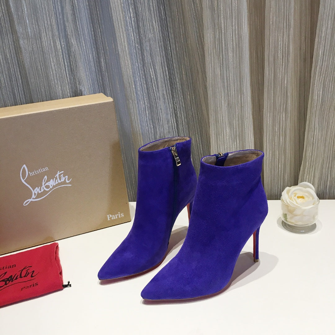 CL So Kate Booty Ankle Boots 100mm Suede Elektra