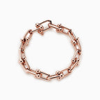 HARDWEAR BRACELET PINK GOLD AND SILVER