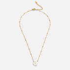 White Blossom Flower Necklace - Beautiful Earth Boutique