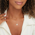 White Opal Necklace - Beautiful Earth Boutique