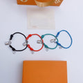 LV LOCK SILVER BRACELET
