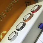 LV LOGO STAR AND SUN RING