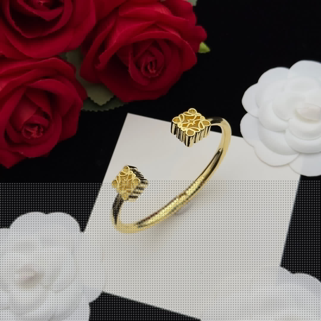ANAGRAM CUFF 2 MOTIFS BRACELET