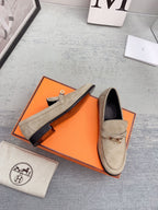 Destin Loafer Suede Beige