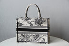 Medium CD Book Tote 36cm Hercules White