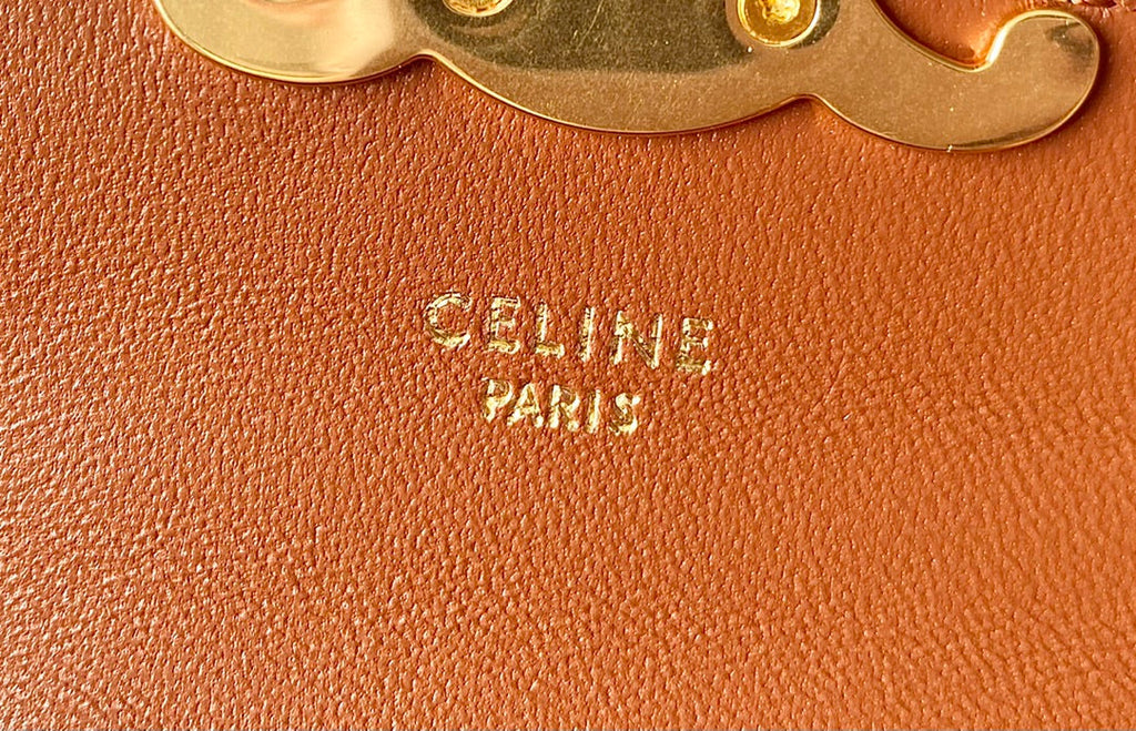 TEEN TRIOMPHE 11CM ORANGE CALFSKIN