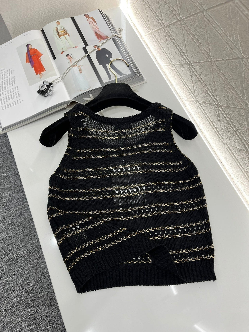CC Stripe Transparent Tank
