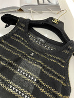 CC Stripe Transparent Tank
