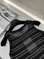 CC Stripe Transparent Tank