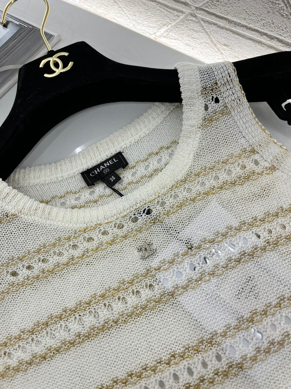 CC Stripe Transparent Tank