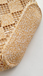 CC 2025 Beach Tote 52 Beige Raffia