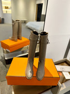 HM Stivali Jumping 20mm Beige Light Brown Cowhide 961660
