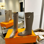 HM Stivali Jumping 20mm Beige Light Brown Cowhide 961660