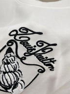 LV T-SHIRT IN WHITE COTTON 239615