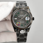 DATEJUST 41MM CUSTOM BLACK PVD WIMBLEDON DIAL