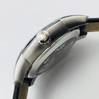 DEVILLE HOUR VISION CO-AXIAL WHITE DIAL LEATHER