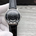 DAVINCI AUTOMATIC STAINLESS STEEL LEATHER